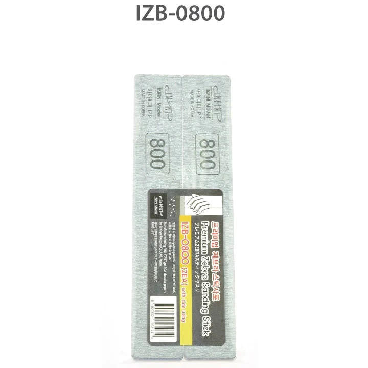 Infini Model Zebra Sanding Stick 800 Grit ZB0800